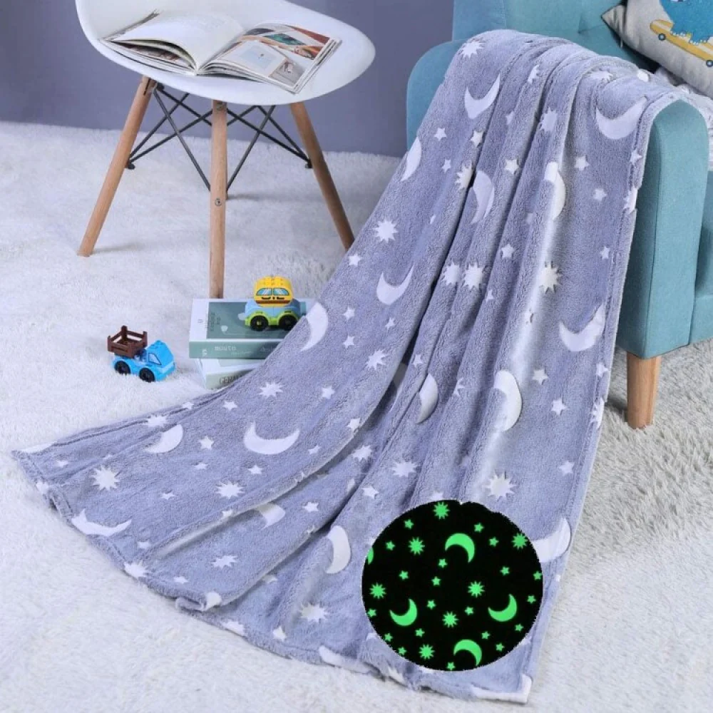 Patura copii luminoasa, efect fosforescent, gri [6]
