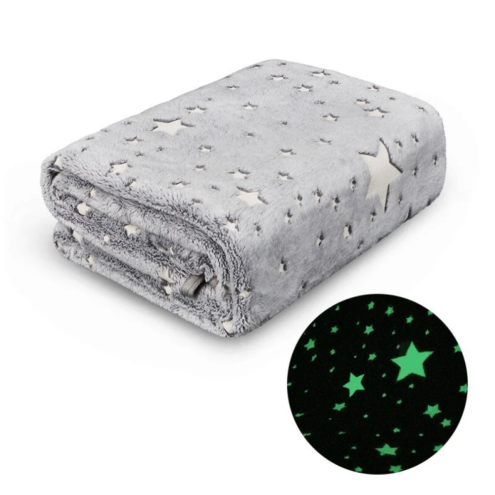 Patura copii luminoasa, efect fosforescent, gri [1]