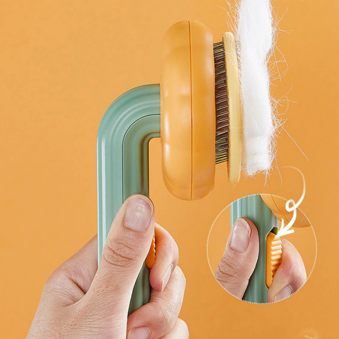 Perie pentru animale cu buton - Pet Brush [4]