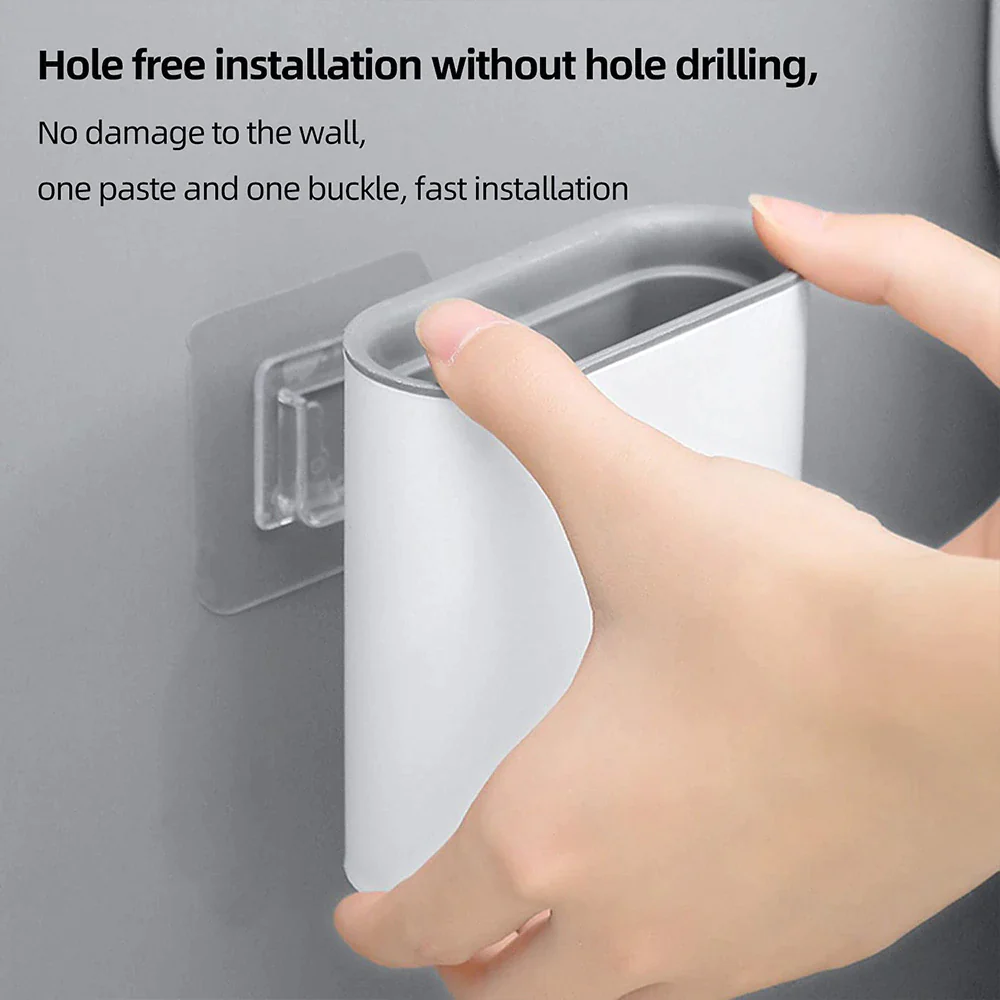 Perie pentru WC din silicon cu cap flexibil [9]