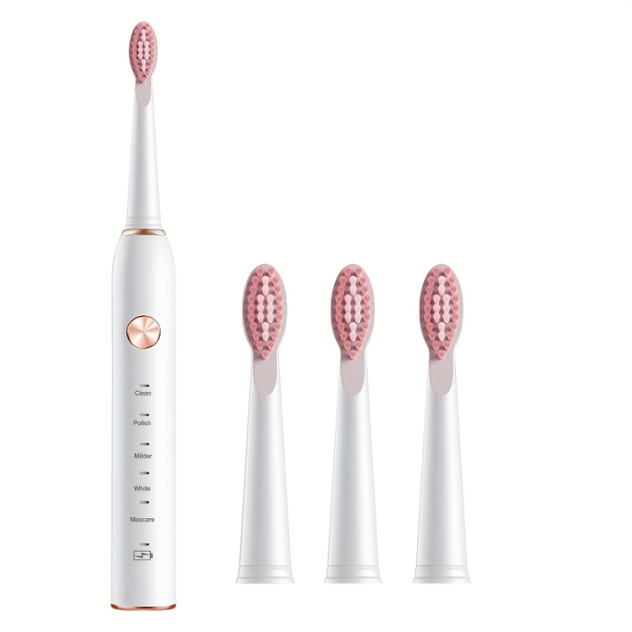 Periuta de Dinti Electrica Smart, 3 capete incluse, 5 Moduri de actiune, Incarcare USB [13]