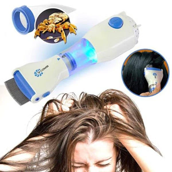 Pieptene aspirator impotriva paduchilor si parazitilor, V-Comb [2]