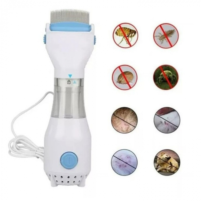 Pieptene aspirator impotriva paduchilor si parazitilor, V-Comb [8]