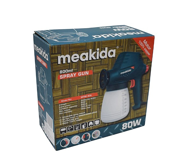 Pistol de vopsit electric, profesional, Meakida, 800 ml [4]