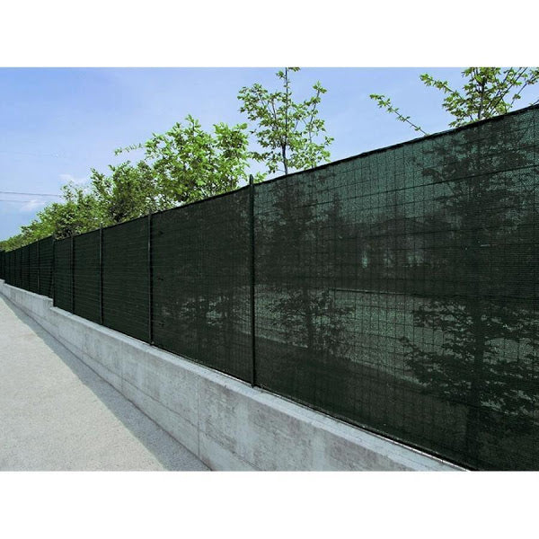 Plasa verde de protectie vizuala pentru gard, opaca, rola 1 x 9 metri [2]