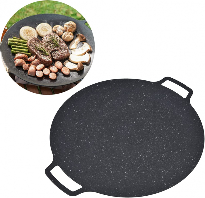 Plita rotunda coreeana pentru gratar 30 cm [2]