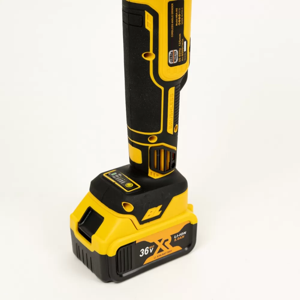 Polizor Flex German Meister cu 2 Acumulatori 36V 5AH, disc max 125 mm, Trusa depozitare [4]