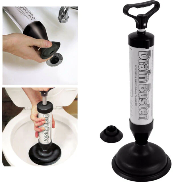 Pompa pentru desfundat chiuvete si toalete Drain Buster [4]