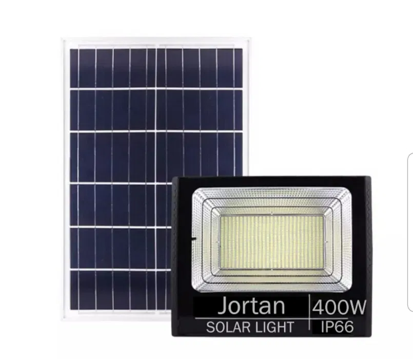 Proiector Solar Jortan 50W/100W/200W/300W/400W/500W/600W Lampa cu incarcare solara + Panou Solar si Telecomanda [6]
