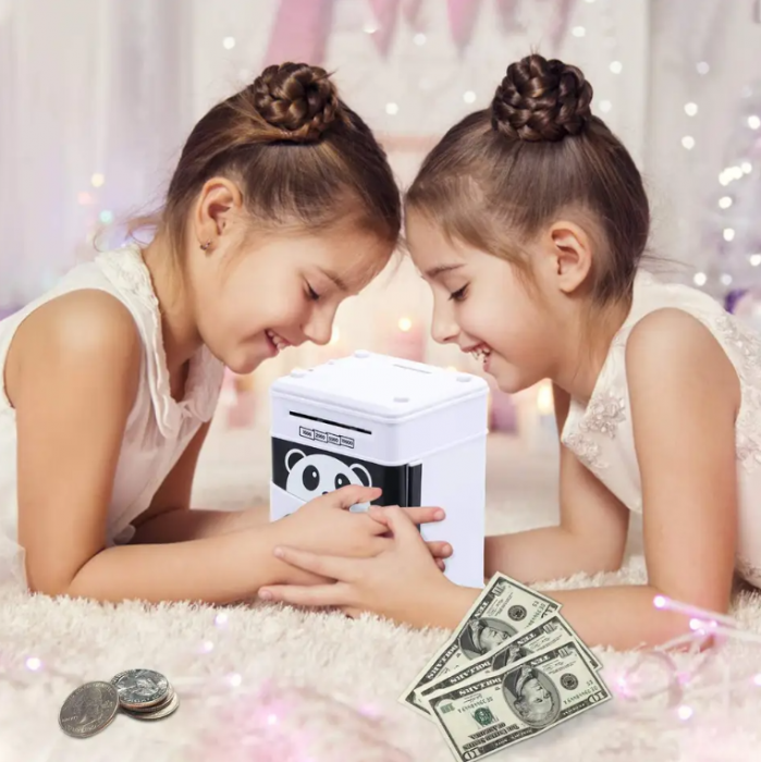 Pusculita interactiva pentru copii tip seif cu cifru [10]