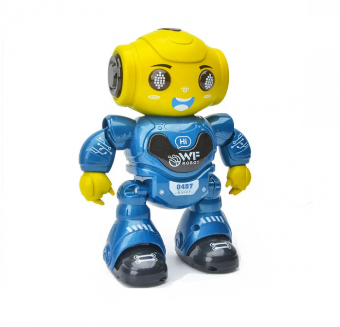 Robot inteligent interactiv cu telecomanda, Danseaza, Merge, Lumini Led, Sunete [4]