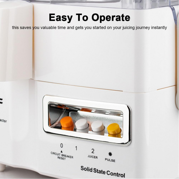 Robot Multifunctional 4 in 1 Blender, Storcator, Rasnita, Masina tocat, 2000W [16]