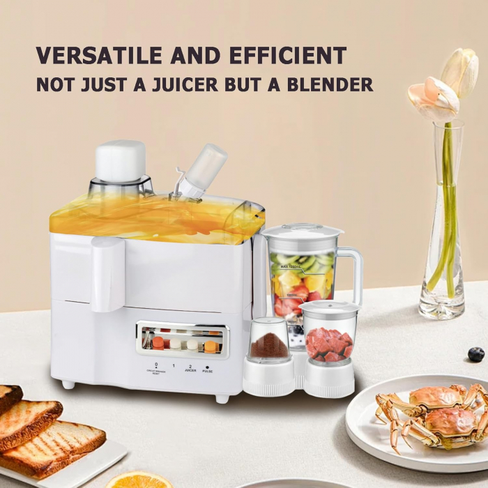 Robot Multifunctional 4 in 1 Blender, Storcator, Rasnita, Masina tocat, 2000W [13]