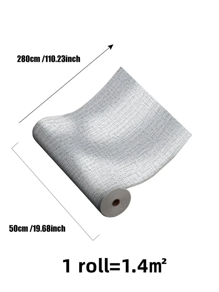 Rola Tapet Autoadeziv Texturat, 280cm x 50cm, 1.4 mp [6]