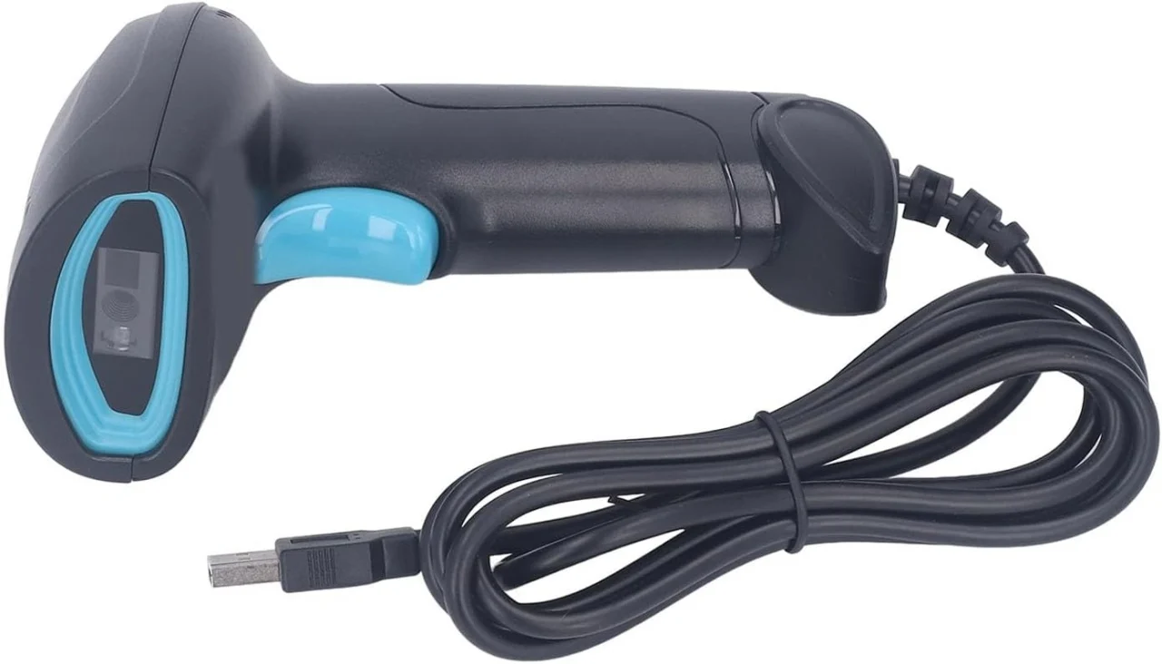 Scanner coduri de bare 1D, 2D si QR Q-SM3B Andowl, cu cablu, IP54, indicator LED, USB, ABS [5]