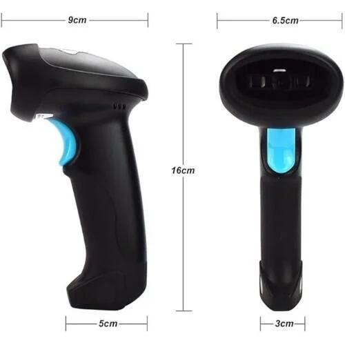 Scanner coduri de bare 1D, 2D si QR Q-SM3B Andowl, cu cablu, IP54, indicator LED, USB, ABS [6]