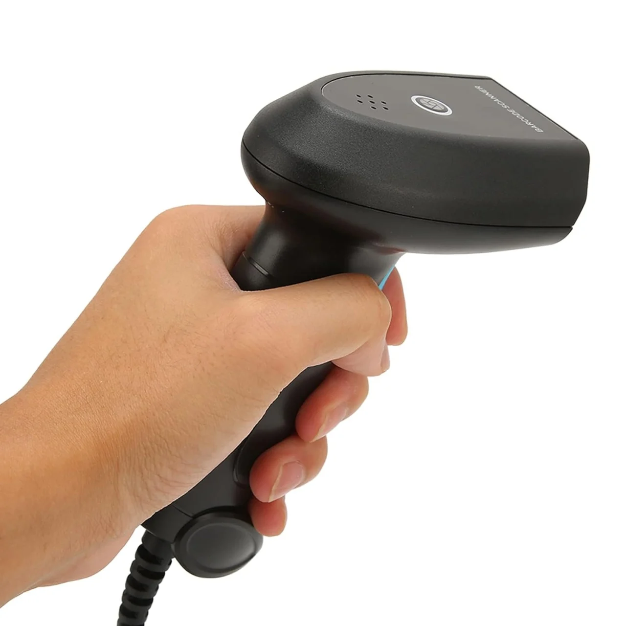 Scanner coduri de bare 1D, 2D si QR Q-SM3B Andowl, cu cablu, IP54, indicator LED, USB, ABS [3]