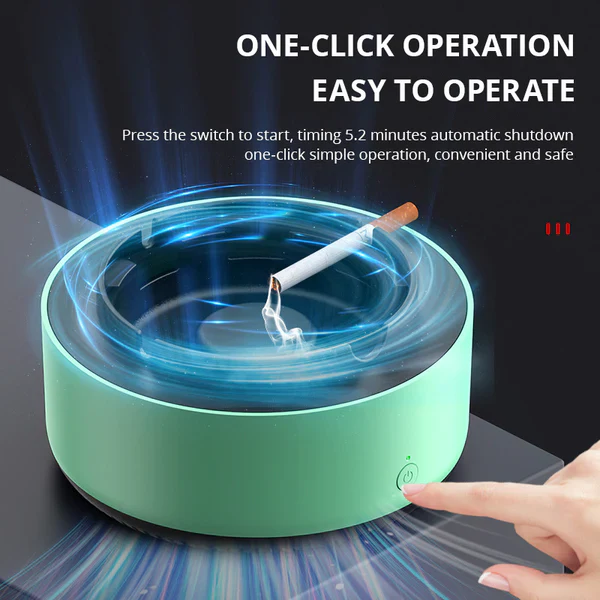 Scrumiera electrica inteligenta, cu aspiratie [12]