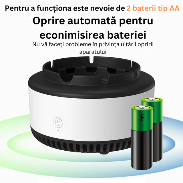 Scrumiera electrica inteligenta, cu aspiratie [5]