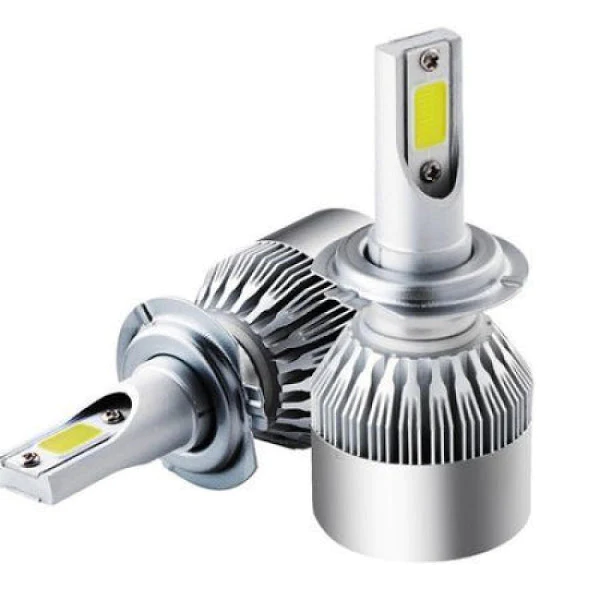 Set 2 Becuri LED C6 Auto H11, 6000K, 36 W [3]