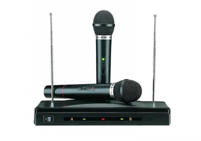 Set 2 microfoane wireless karaoke MIC590 [5]