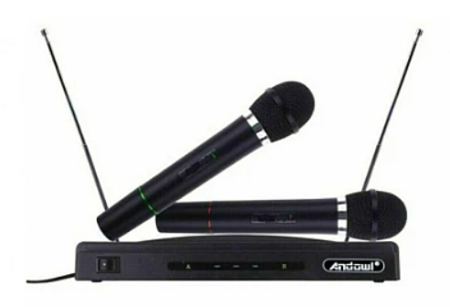 Set 2 microfoane wireless karaoke MIC590 [4]