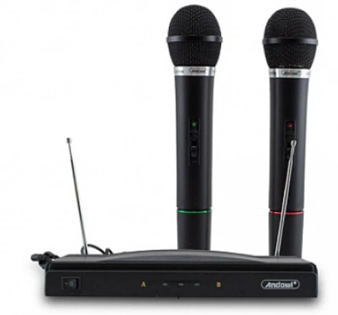 Set 2 microfoane wireless karaoke MIC590 [3]