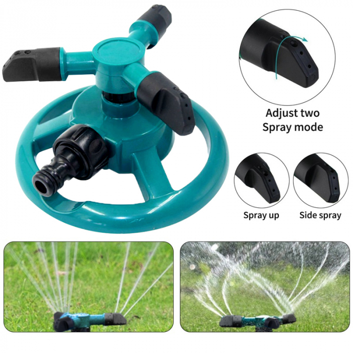 Set 2x Aspersor rotativ pentru gradina, udare plante si gazon [3]