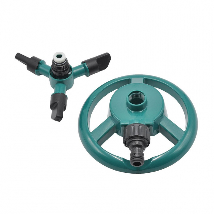 Set 2x Aspersor rotativ pentru gradina, udare plante si gazon [4]