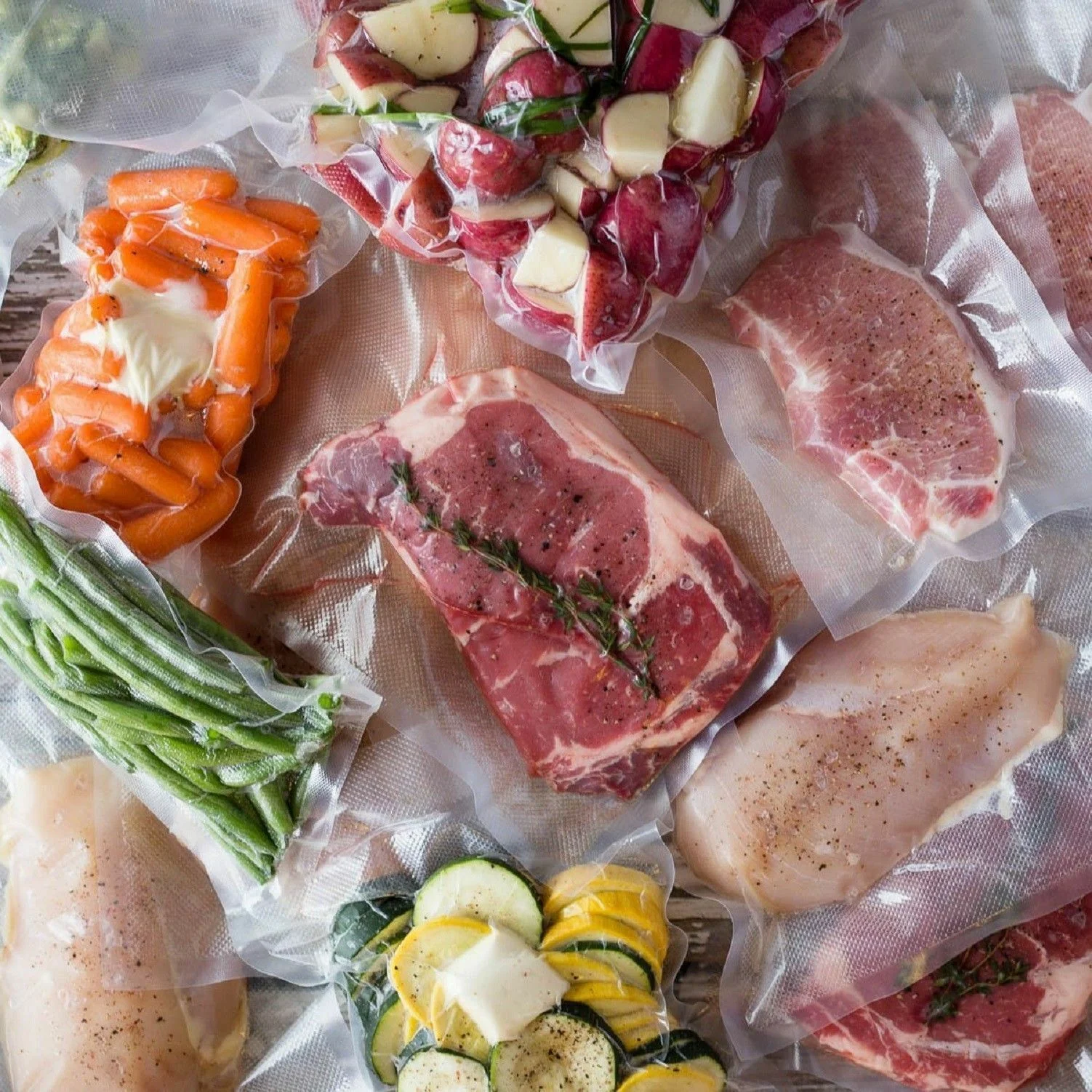 Set 33 pungi pentru aparatele de vidat si sigilat alimente [2]