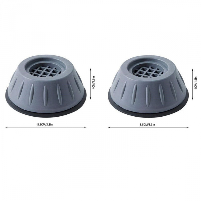 Set 4 Protectii Antiderapante si antizgomot pentru Masina de Spalat [4]