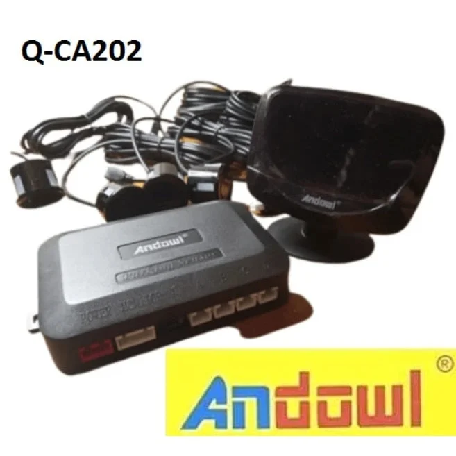 Set 4 senzori de parcare cu display digital LED Andowl CA202 [3]