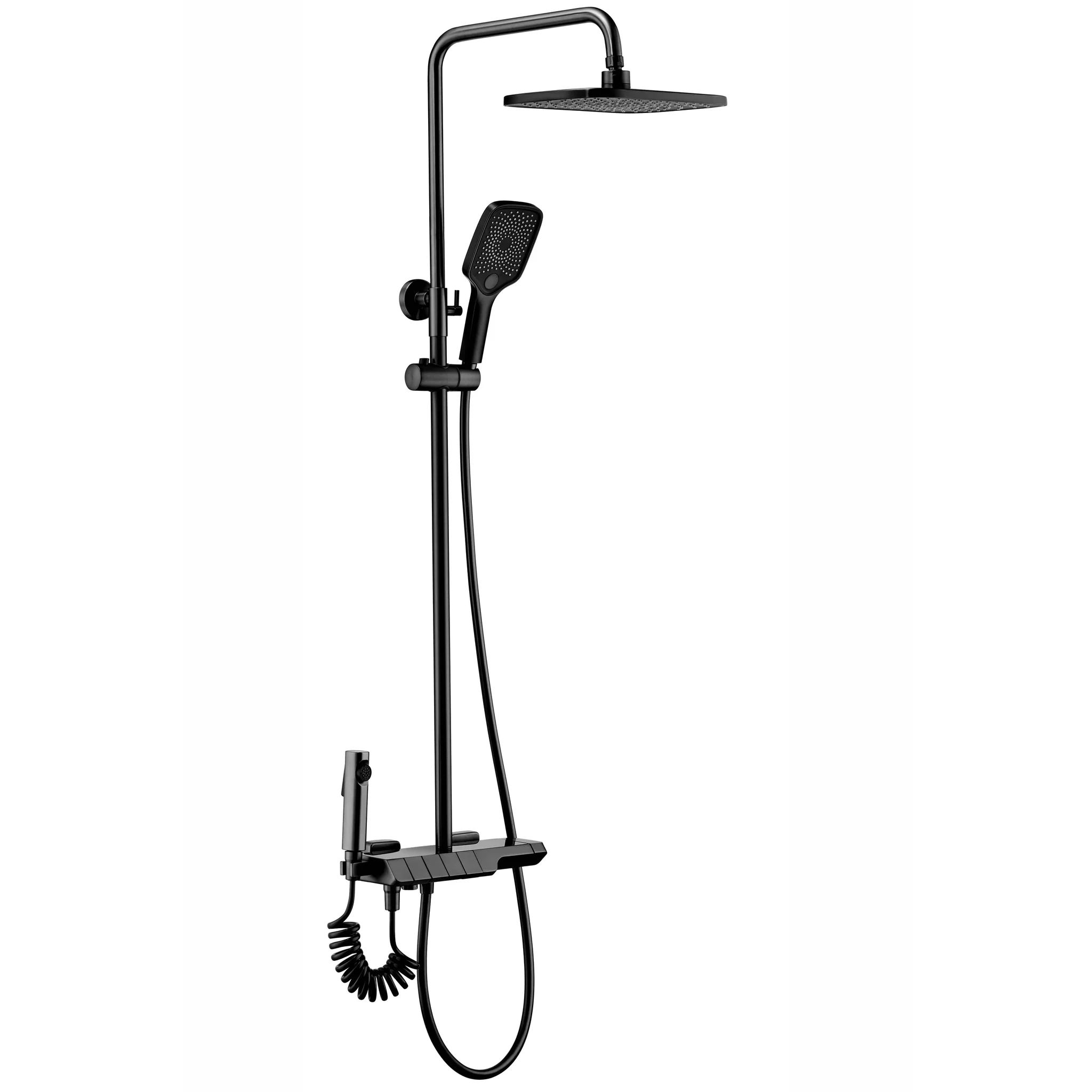 Set Coloana de Dus cu Afisaj Led 4 in 1, Gri, Premium [4]