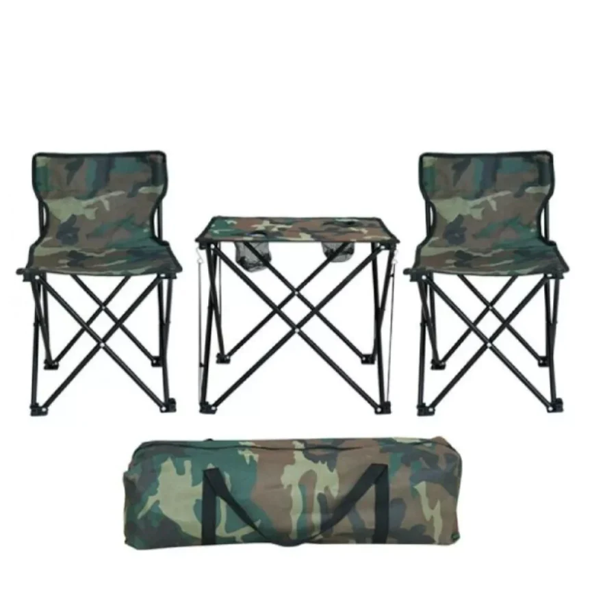 Set masa si scaune pliabile pentru camping, picnic, plaja sau pescuit [2]