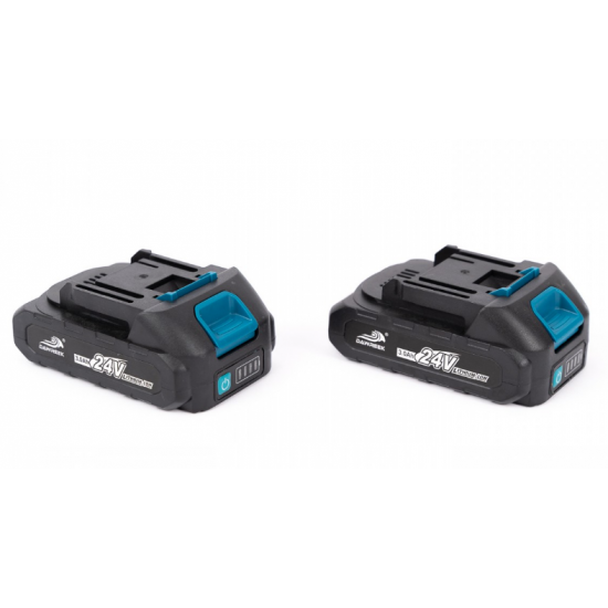 Set Mini Drujba si Foarfeca de Gradina cu 2 Acumulatori 24V, Trusa Depozitare Cadou, DawReek [5]