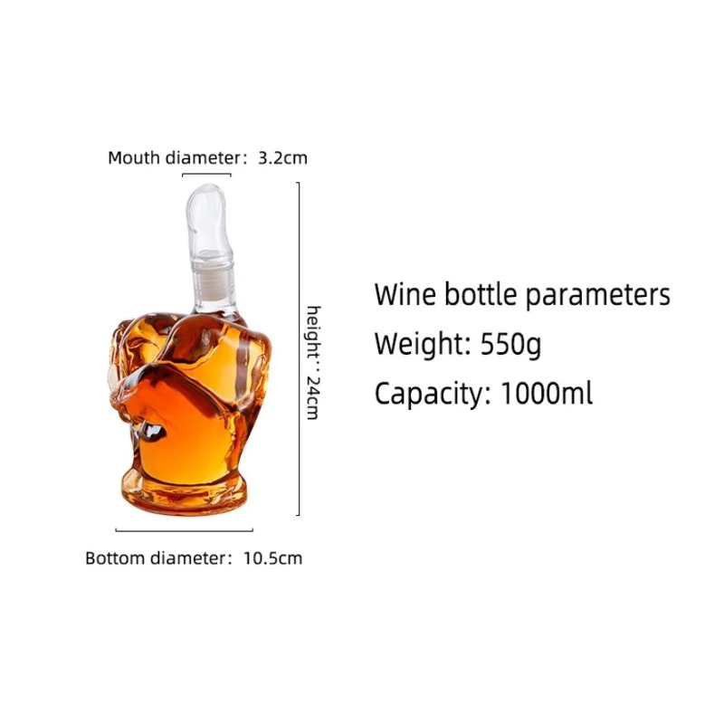 Set Sticla-Decantor cu pahare si suport [6]