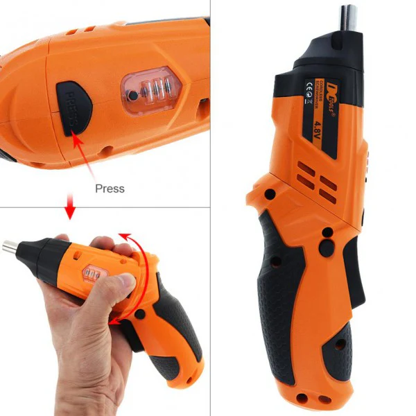 Set Surubelnita Electrica cu Acumulator, 47 piese 3.6V 200 rpm [6]