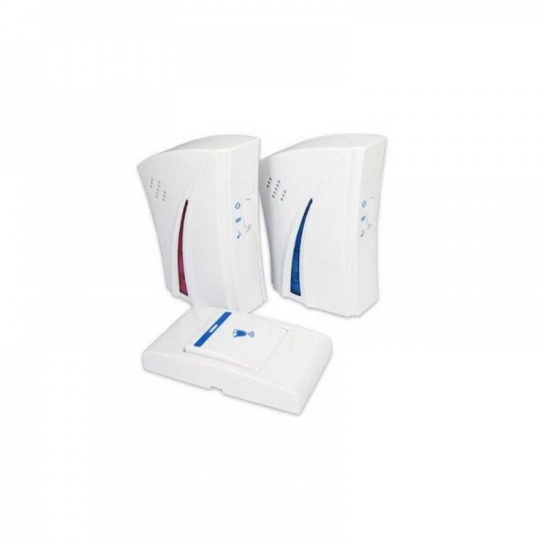 Sonerie wireless dubla, fara fir, raza de actiune 10 m [3]
