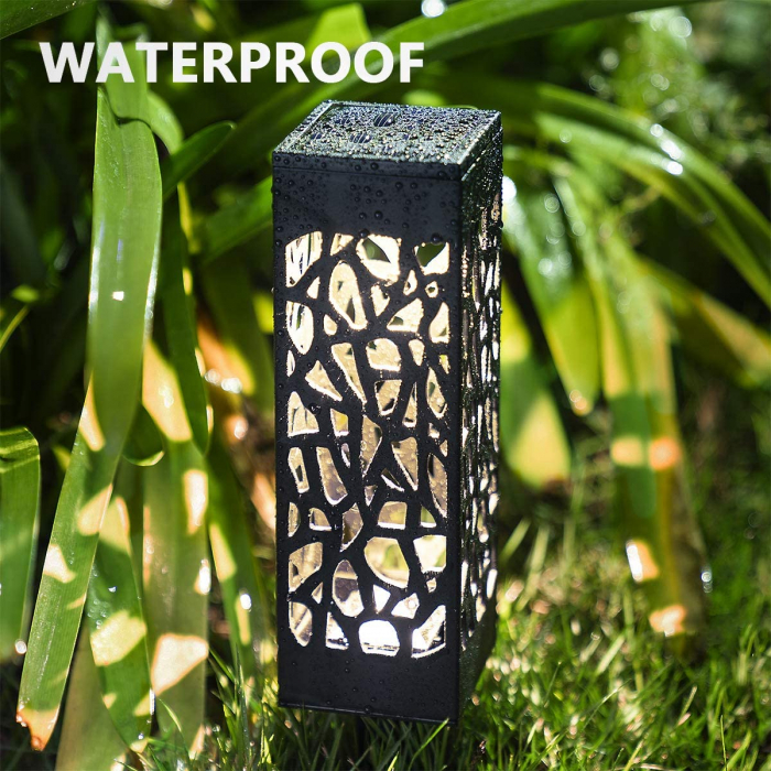 Stalp LED Gradina cu Incarcare Solara WEB, pentru iluminat decorativ alee, gradina [5]