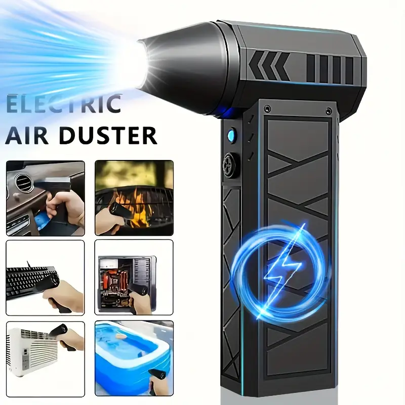 Suflanta Aer portabila 130000rpm, Putere mare de suflare, pentru masina, praf, zapada, frunze [4]