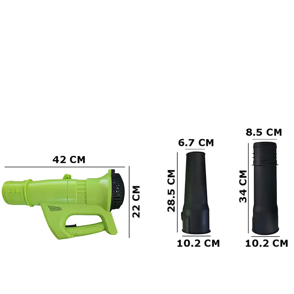 Suflanta de Frunze electrica cu 2 Acumulatori 48V, Putere 3500W, 12.000 De Rotatii/min, 780 mc/h [12]