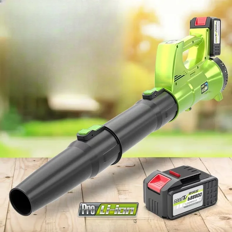 Suflanta de Frunze electrica cu 2 Acumulatori 48V, Putere 3500W, 12.000 De Rotatii/min, 780 mc/h [11]