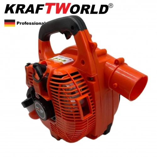 Suflanta si aspirator KraftWorld pe benzina, 1CP, 8500 rpm, Sac de colectare [14]