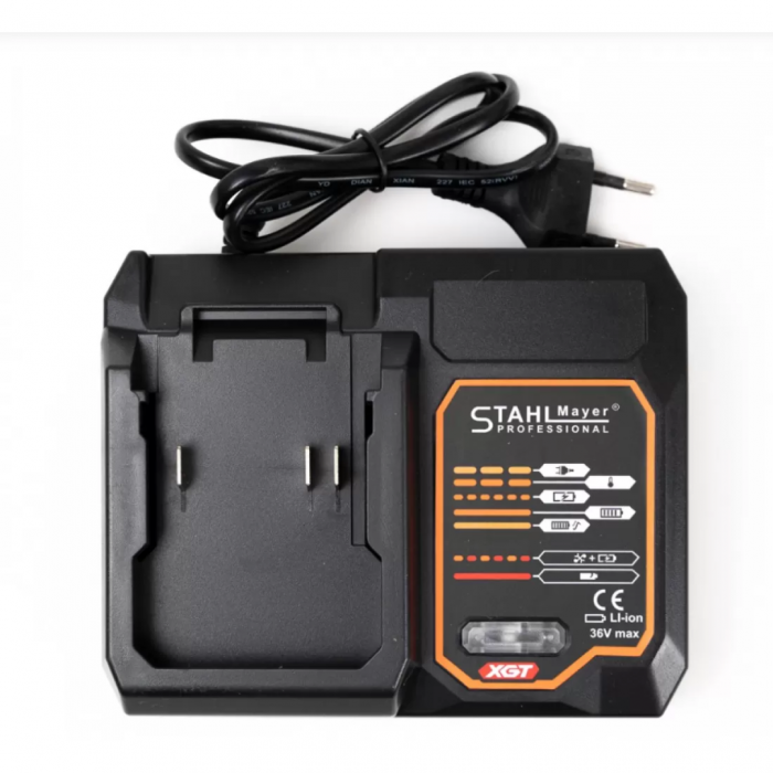 Suflanta Turbo Stahl Mayer cu 2 acumulatori 36V 8Ah, 2 capete, Profesionala [8]