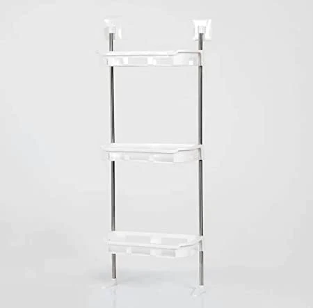 Suport multifunctional depozitare pentru toaleta, 3 polite, 88x30cm [3]