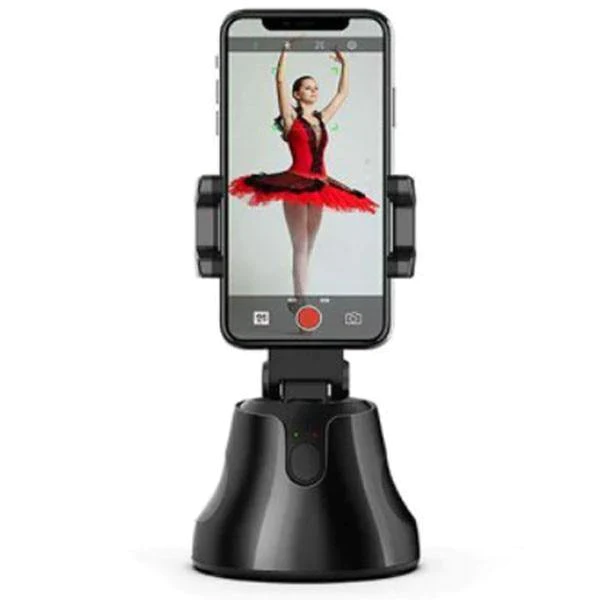 Suport rotativ telefon, Robot cameraman Bluetooth cu recunoastere faciala si rotire 360 grade [4]
