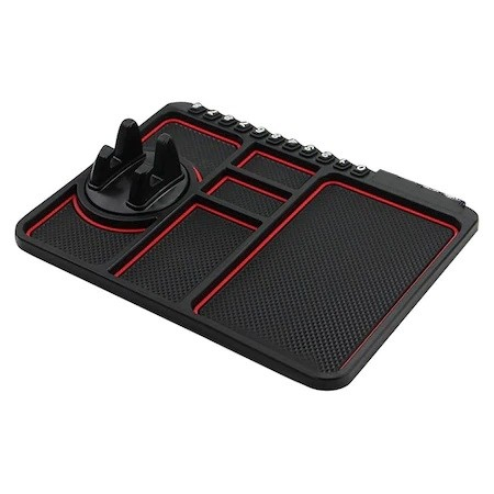 Suport telefon auto, multifunctional, antiderapant, cu numar de telefon [3]