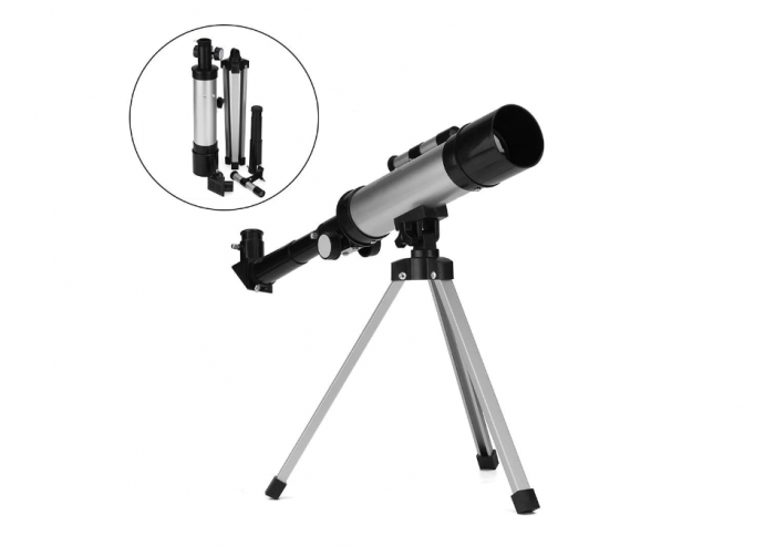 Telescop Astronomic, 360 mm, Argintiu [14]