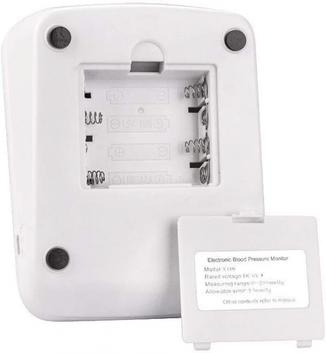 Tensiometru Digital de brat masurare cardiaca ecran LCD - 99 de memorari [6]