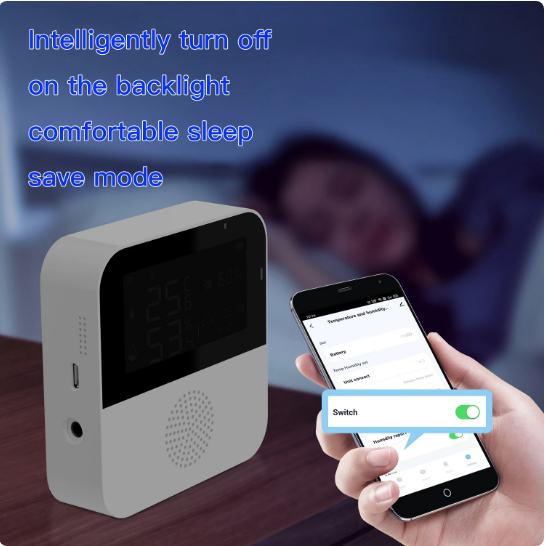 Termostat inteligent WiFi Q WD01 temperatura si umiditate display LCD 2.9inch [5]